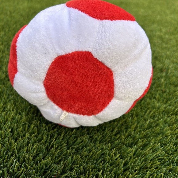 Toad Plush Soft Cuddly Toy Medium Super Mario Nintendo Mushroom 11” - Picture 6 of 10